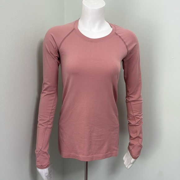 Lululemon Long Sleeve Swiftly Pink size 6 - Picture 4 of 10